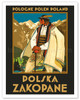 Pologne Polen Poland - Polska Zakopane (Poland resort town) - Tatras Mountains - Polish Górale (Mountaineer) - Poster by Stefan Norblin