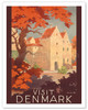 Visit Denmark - Kastellet, Copenhagen - Star Fortress - Poster by Sven Henriksen