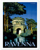 Ravenna, Italia (Italy) - Mausoleum of Theodoric the Great - Poster by Attilio Ravaglia