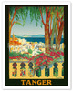 Tangier (Tanger) Morocco, Africa - Poster by Manuel Diaz Merry