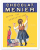 Chocolat Menier - Éviter Les Contrefaçons (Beware of Imitation) - French Chocolate Company - Poster by Firmin Bouisset