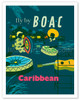 Caribbean - Caribbean Steel Drummers - Fly There by BOAC (British Overseas Airways Corporation)