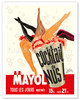 Cocktail de Nus! (Cocktail of Nudes!) - Concert Mayol Cabaret - Paris, France - Poster by René Lefebvre