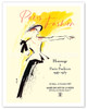 Paris Fashion 1947-1957 exhibit - Musée des Arts de la Mode in Paris - Poster by René Gruau