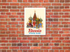 Russia - Pan American World Airways - Saint Basil's Cathedral, Moscow - Onion Domes