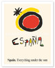 Spain (España) - Everything Under the Sun - c. 1983 - Poster by Joan Miro