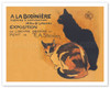 A La Bodinière - Works, Drawings, Paintings of T. A. Steinlen - c. 1894 - Poster by Théophile Alexandre Steinlen