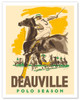 Deauville Polo Season - Normandy, France - Poster by Michel Jacquot