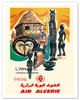 Africa - Crossroads of History (L'Afrique par...Carrefour de l'Histoire) - Air Algérie Airline - Vintage Airline Travel Poster