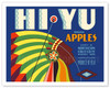Hiyu Brand Apples - Wenatchee, Washington - Northern Fruit Company - c. 1930's - Vintage Fruit Advertisement