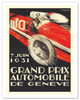 1931 Geneva Grand Prix - Switzerland - Poster by Francis Portier