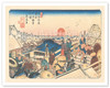 Nihonbashi Bridge - from Sixty-nine Stations of Kiso Road - c. 1800's