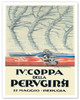 4th Perugina Cup (Coppa della Perugina) - Perugia - Italy - c. 1925 - Poster by Federico Seneca