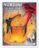The Great Nordini - The White Fakir in Devil’s Hell - c. 1910 - Vintage Magic Poster