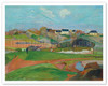Landscape at Le Pouldu - Pont-Aven, France - c. 1890 - Poster by Paul Gauguin
