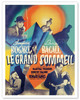 The Big Sleep (Le Grand Sommeil) Starring Humphrey Bogart & Lauren Bacall - c. 1946 - Poster by Vicente Cristellys
