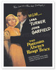 The Postman Always Rings Twice - Starring Lana Turner & John Garfield - c. 1946 - Vintage Film Noir Movie Poster