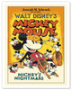 Mickey’s Nightmare - Starring Mickey Mouse - c. 1932 - Vintage Film Movie Poster