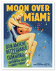 Moon Over Miami - Starring Betty Grable - c. 1941 - Poster by Alberto Vargas