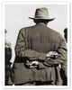 Back (Drought Refugees) - c. 1935 - Poster by Dorothea Lange