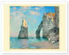 The Cliffs at Étretat France - c. 1885 - Poster by Claude Monet