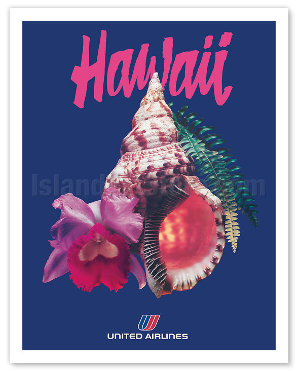 Hawaii - Triton's Trumpet Shell (Pü Puhi) - United Airlines