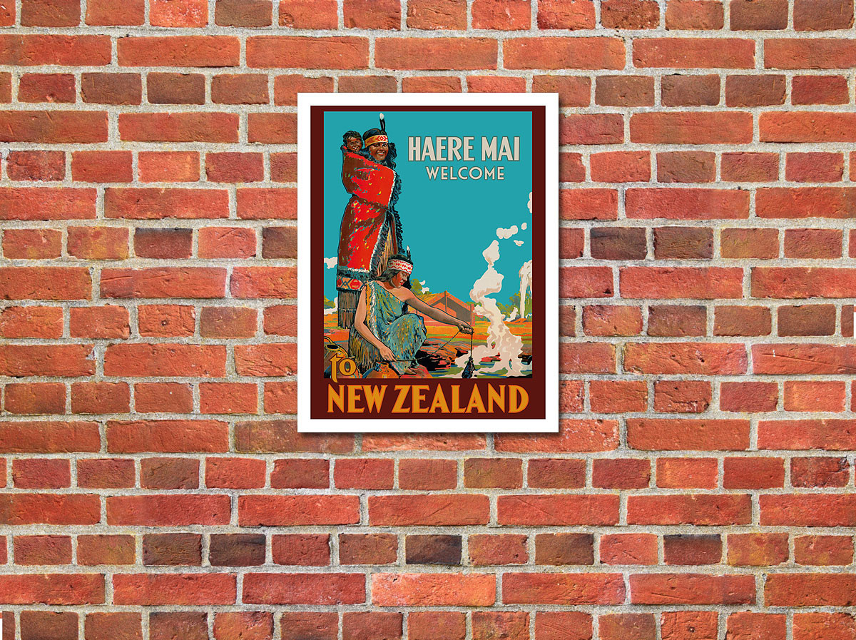 Haere Mai (Welcome) to New Zealand - Native Maori Women - c. 1920