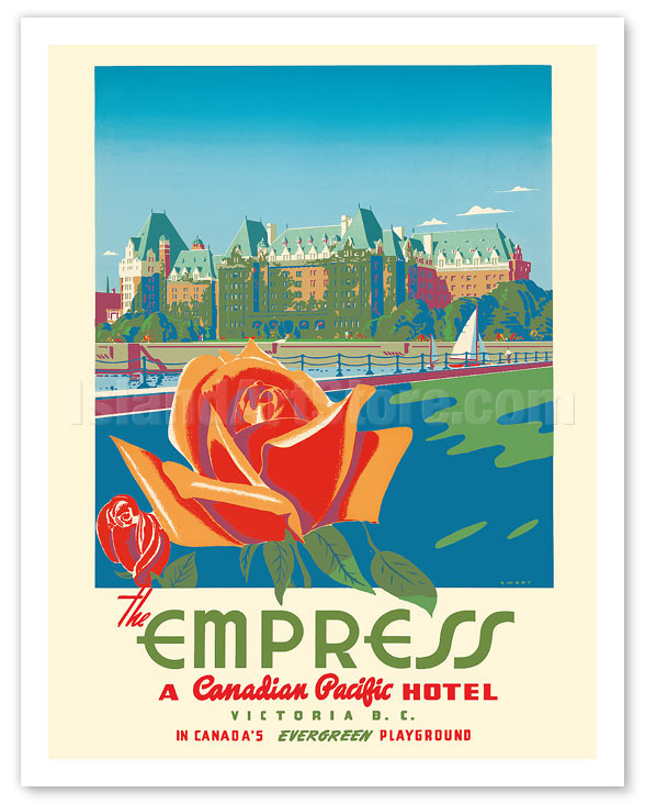 Victoria, Canada - The Empress Hotel - a Canadian Pacific Hotel