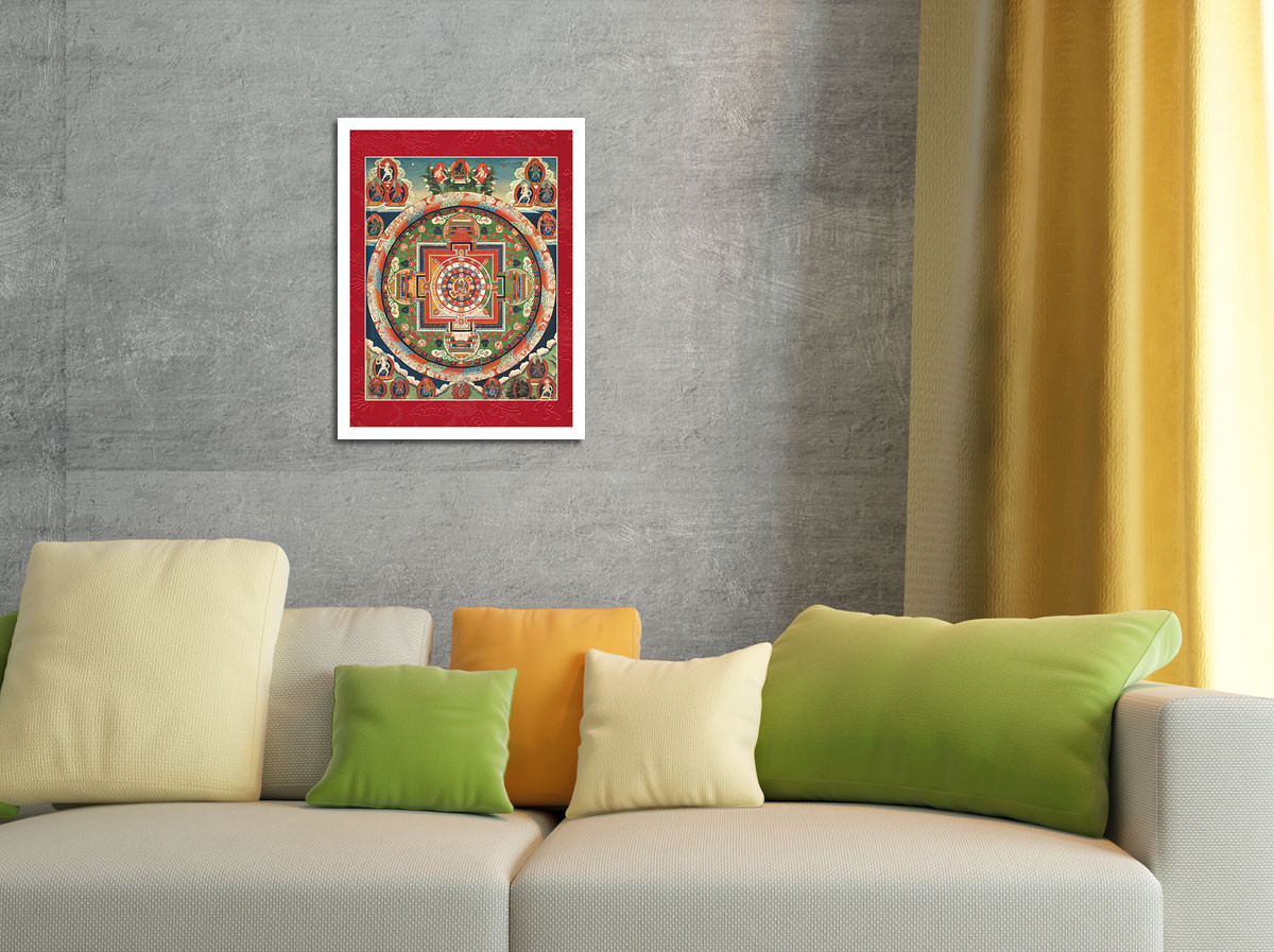 The 62 Deity Mandala of Chakrasamvara - Tibet, 19th Century