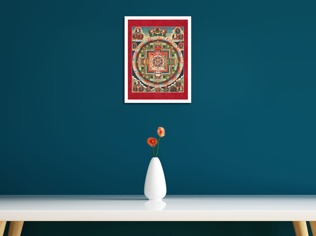 The 62 Deity Mandala of Chakrasamvara - Tibet, 19th Century