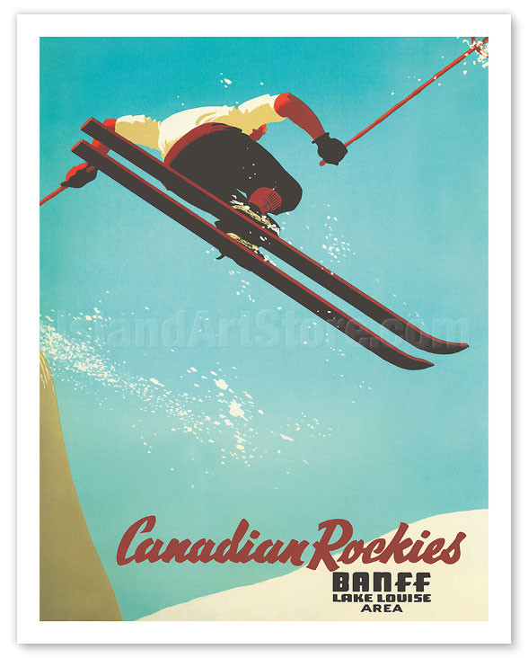 Banff, Canada - Lake Louise - Ski the Canadian Rockies - Canadian
