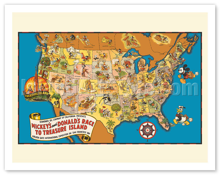 Walt Disney's Mickey and Donald's Race to Treasure Island - U.S.
