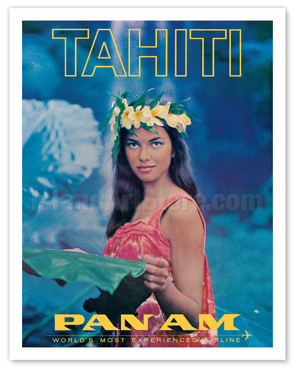 TAHITI CD セット Tahiti - Pan American World Airways - Tahitian Beauty - c. 1964