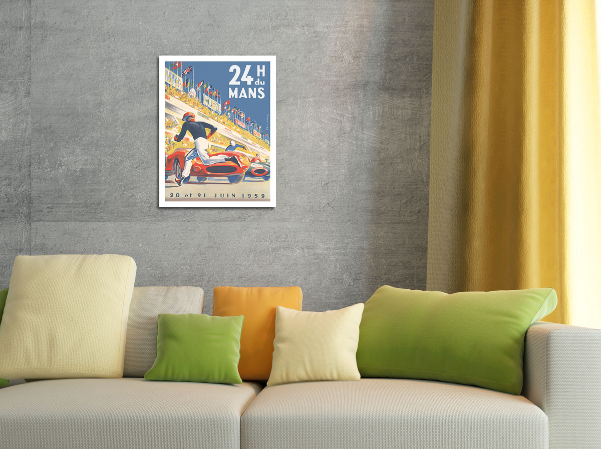 1959 Grand Prix - 24 hours of Le Mans France - Endurance Racing