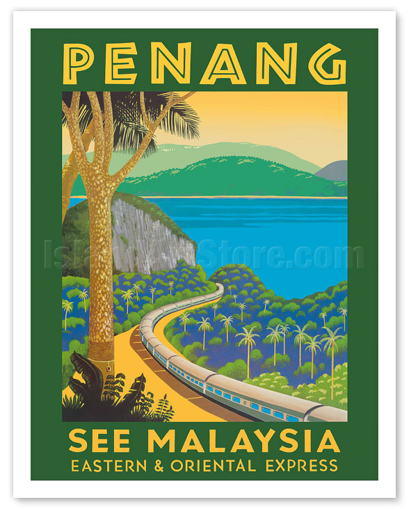 Penang, Malaysia - Eastern & Oriental Express - c. 1950's