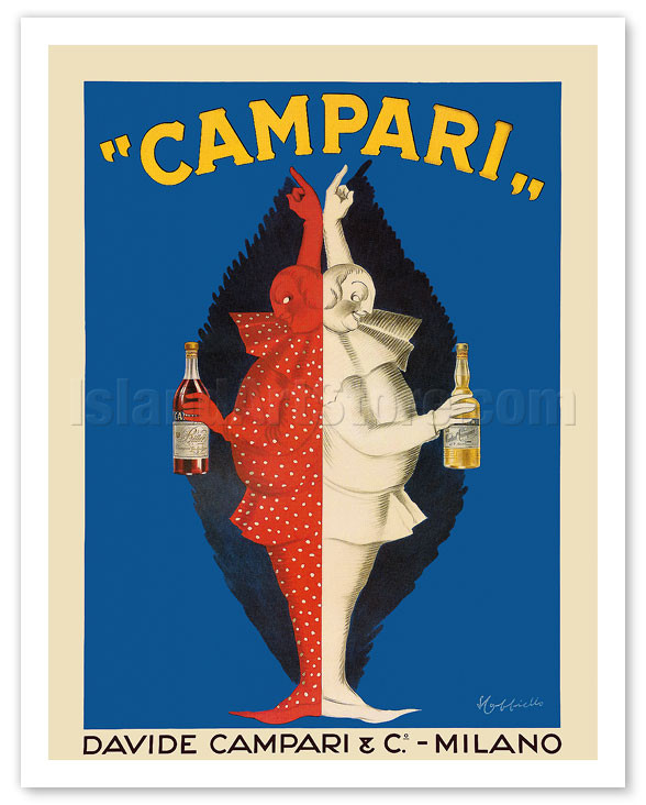 Campari - Davide Campari & Co. - Milano, Italy - c. 1921 by
