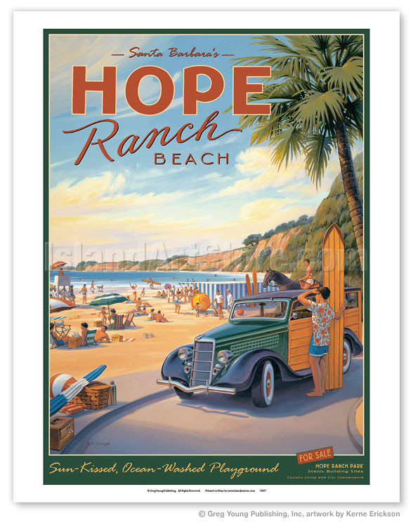 Santa Barbara's Hope Ranch Beach - Sun-Kissed, Ocean-Washed