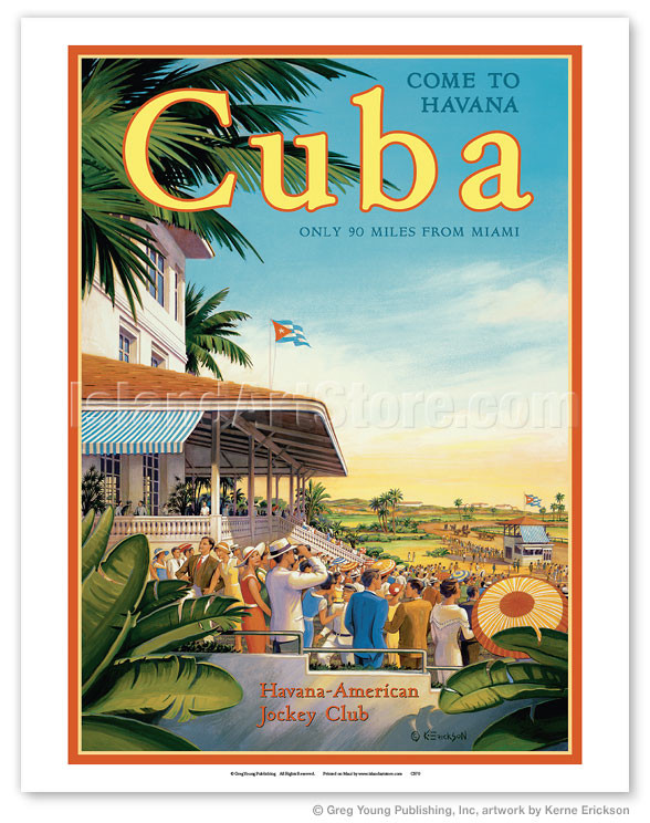 Come to Havana, Cuba - Oriental Park Racetrack, Marianao - Havana