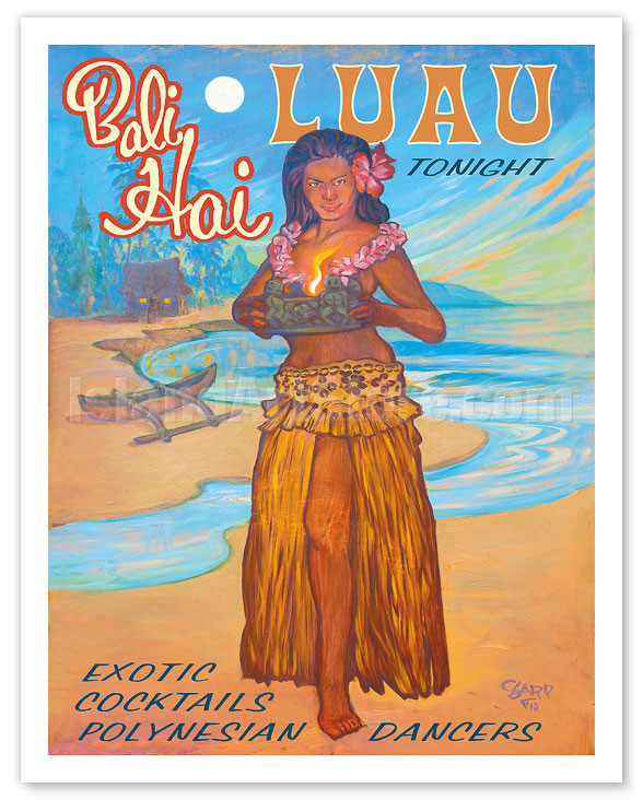 Bali Hai - Kauai, Hawaii - Luau Tonight - Exotic Cocktails