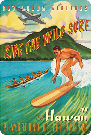 Ride the Wild Surf in Hawaii - Playground of the Pacific - Fly