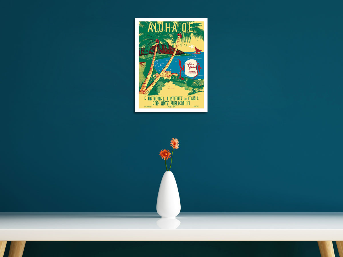 Aloha 'Oe (Farewell to Thee) - Composed by Queen Lili'uokalani - c