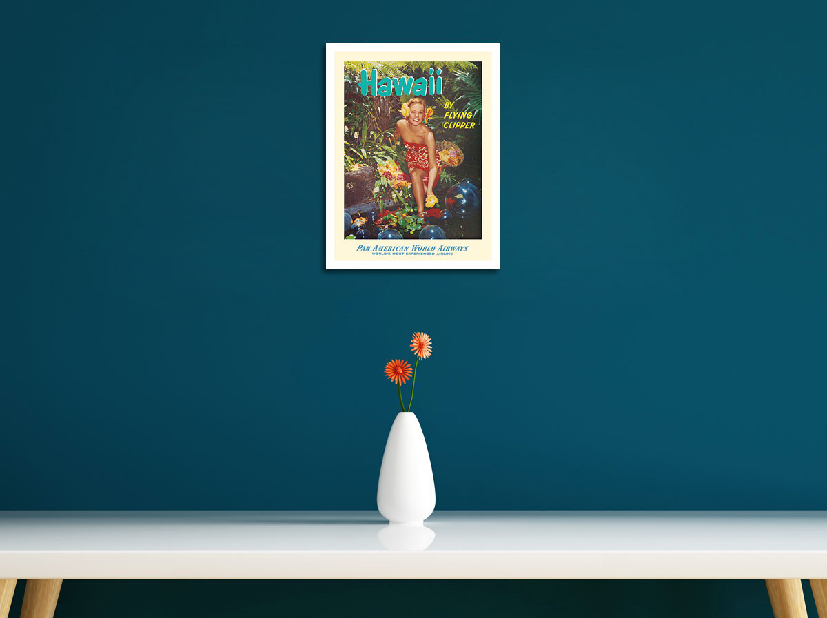 Hawaii - by Flying Clipper - Pan American World Airways - Hawaiian