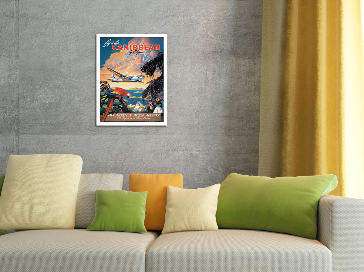 Pan American: Fly to the Caribbean by Clipper by Mark von Arenburg