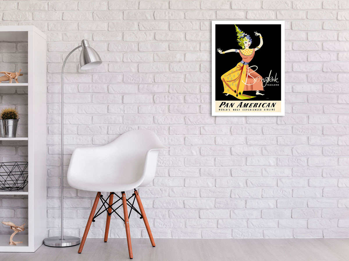 Pan Am Bangkok - Thai Dancer Thailand by Aaron Amspoker - Fine Art