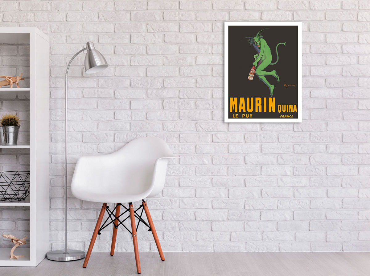 Maurin Quina - Quinina Apéritif - Green Devil - Le Puy, France by
