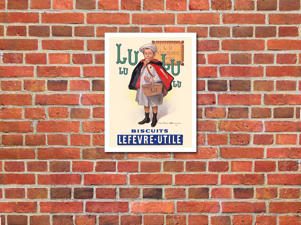Lu Biscuits - The Little Student (Le Petit Ecolier) - Lefèvre