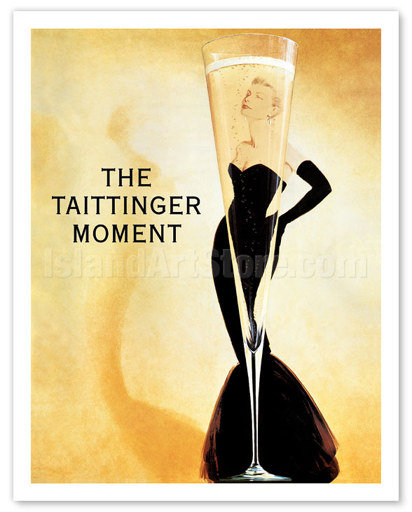 The Taittinger Moment - Champagne Advertisement featuring actress