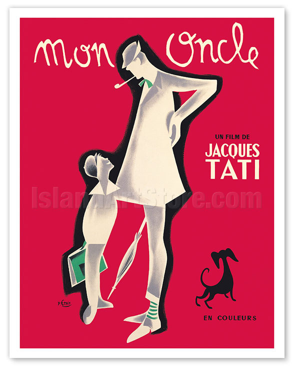 Mon Oncle - Monsieur Hulot (Jacques Tati) - c. 1958 by Pierre