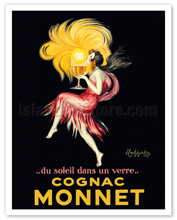 Cognac Monnet - Sunshine in a Glass (du Soleil dans un Verre) - c