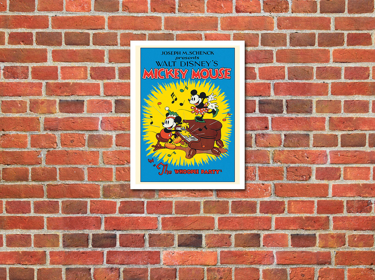 The Whoopee Party - Starring Mickey Mouse Minnie Mouse - c. 1932